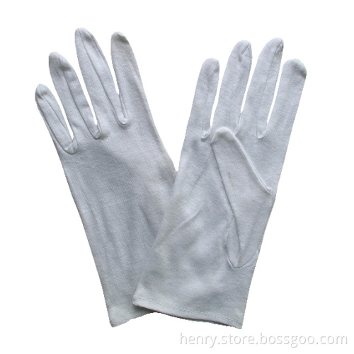 cotton gloves